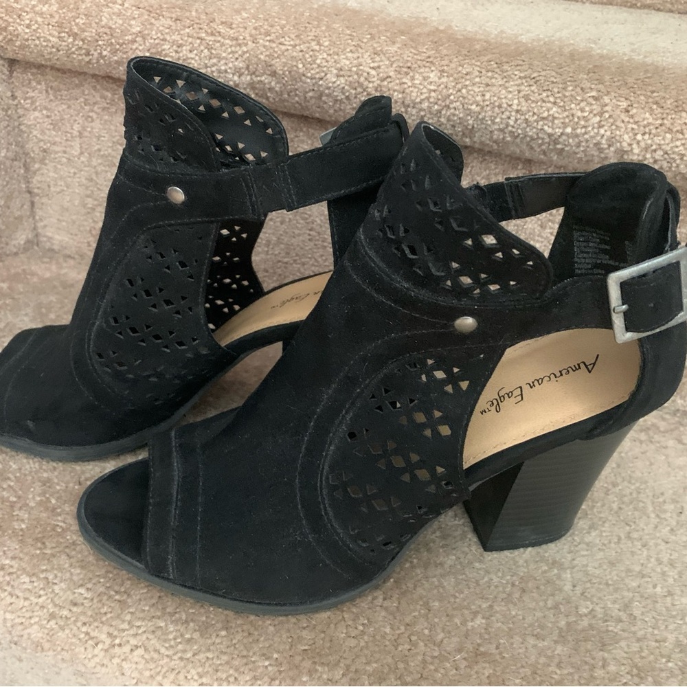 American Eagle Outfitters Black Heels